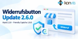 Magento Widerrufsbutton: Version 2.6.0 mit Friendly Captcha-Unterstützung veröffentlicht