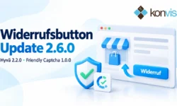 Magento Widerrufsbutton: Version 2.6.0 mit Friendly Captcha-Unterstützung veröffentlicht