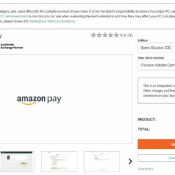 Ab Magento 2.4.3 kein Amazon Pay von Haus aus im Shopsystem enthalten