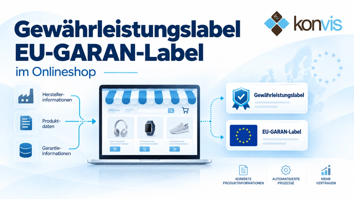 KonVis Gewährleistungslabel