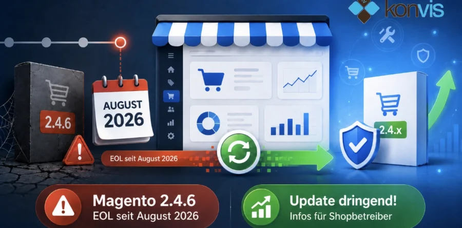 Magento 2.4.6 EOL seit August 2026 und was Shopbetreiber jetzt tun sollten