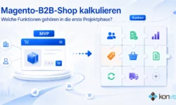 Magento-B2B-Shop kalkulieren – Welche Funktionen gehören in die erste Projektphase?