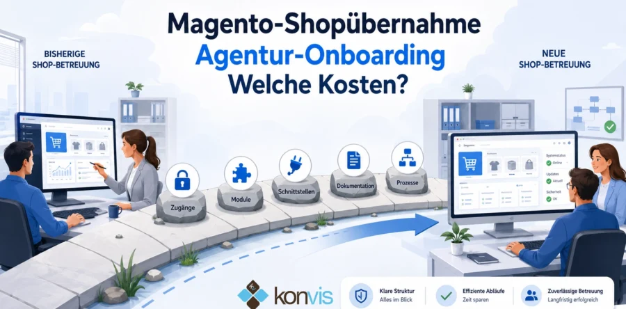 Magento-Shopübernahme und Agentur-Onboarding mit welchen Kosten müssen Shopbetreiber bei Wechsel einer Agentur rechnen?