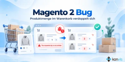 Lösung Magento 2 Bug: Produktmenge im Warenkorb verdoppelt sich unerwartet – „The requested qty is not available“ trotz Lagerbestand