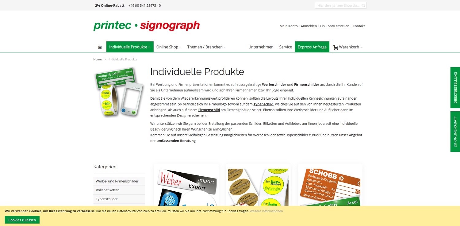 printec signograph Online Shop Sachsen