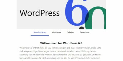 Erfahrungen WordPress 6.0 erschienen – Update durchführen